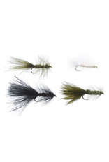 Cortland Cortland Woolly Bugger Assortment 4 Pack