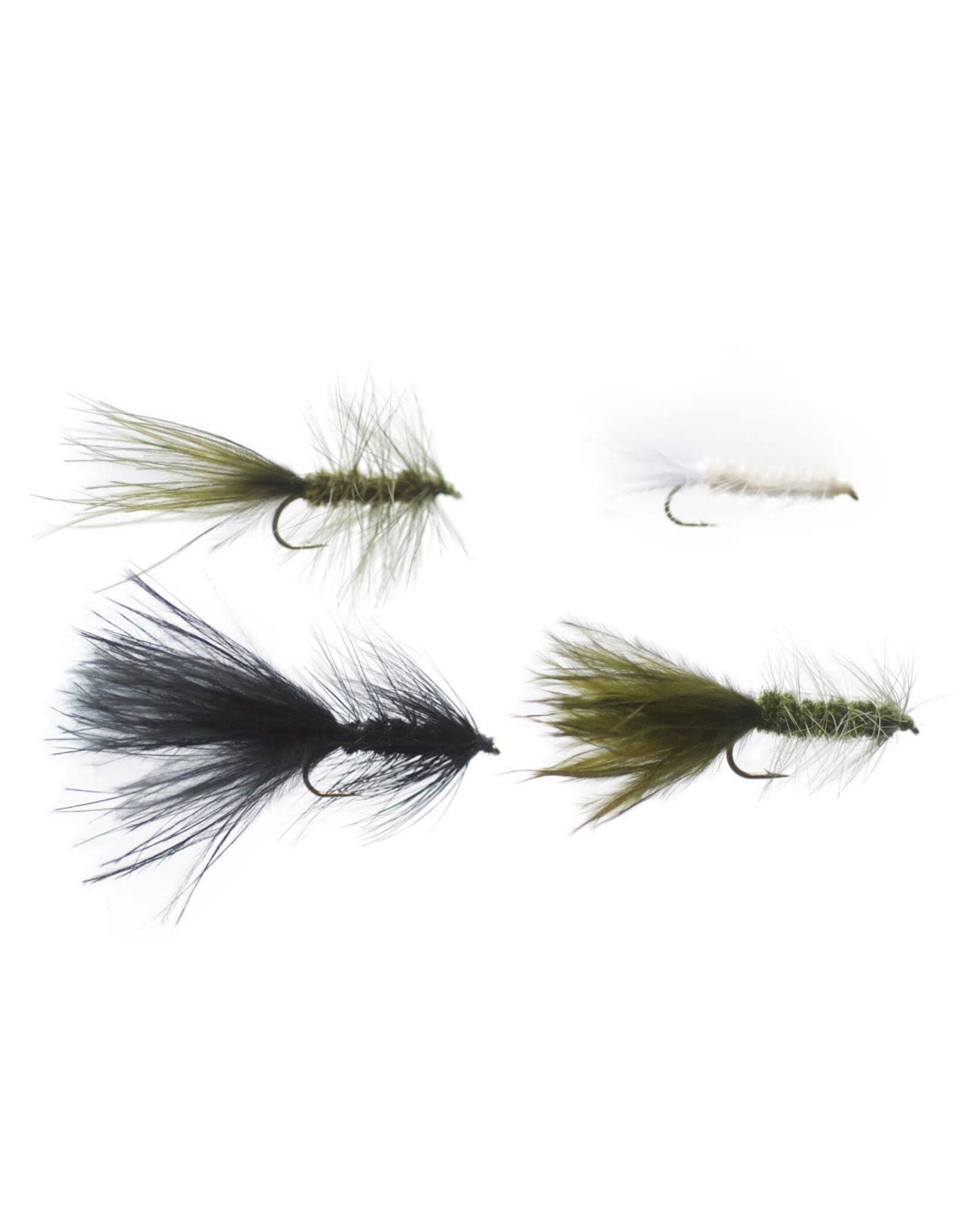 Cortland Cortland Woolly Bugger Assortment 4 Pack