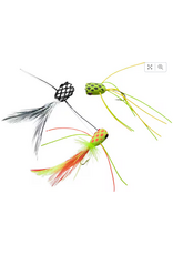 Cortland Cortland Fairplay Bass Popper Fly Assortment 3PK