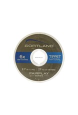Cortland Cortland 607705 Fairplay Nylon Tippet 27yd 2X-9lb Clear