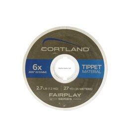 Cortland Cortland 607705 Fairplay Nylon Tippet 27yd 2X-9lb Clear
