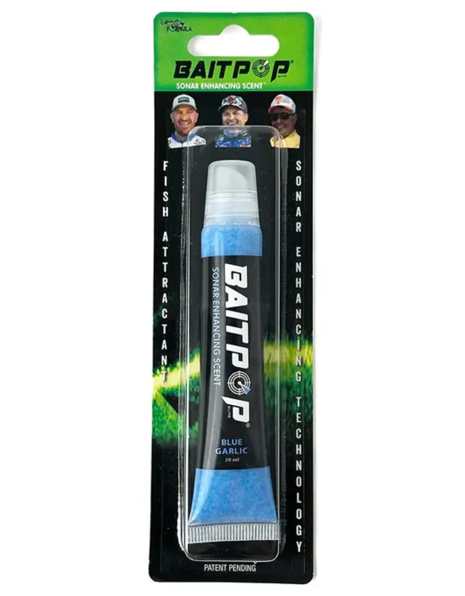 BaitPop BaitPop Elite Sonar Enhancing Scent With Sparklscales 20ml/.5oz Blue Garlic