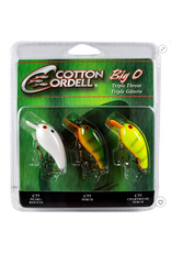Cotton Cordell Cotton Cordell PK3CC2 Big O Triple Threat Crankbait 3Pk