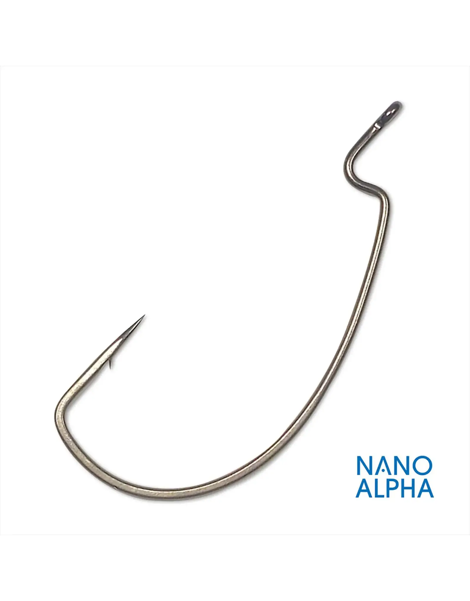 Gamakatsu Gamakatsu Offset Shank EWG 4/0 Nano Alpha Worm Hooks 58214