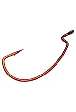 Gamakatsu Gamakatsu Red EWG 2/0 Offset Worm Hook 58312