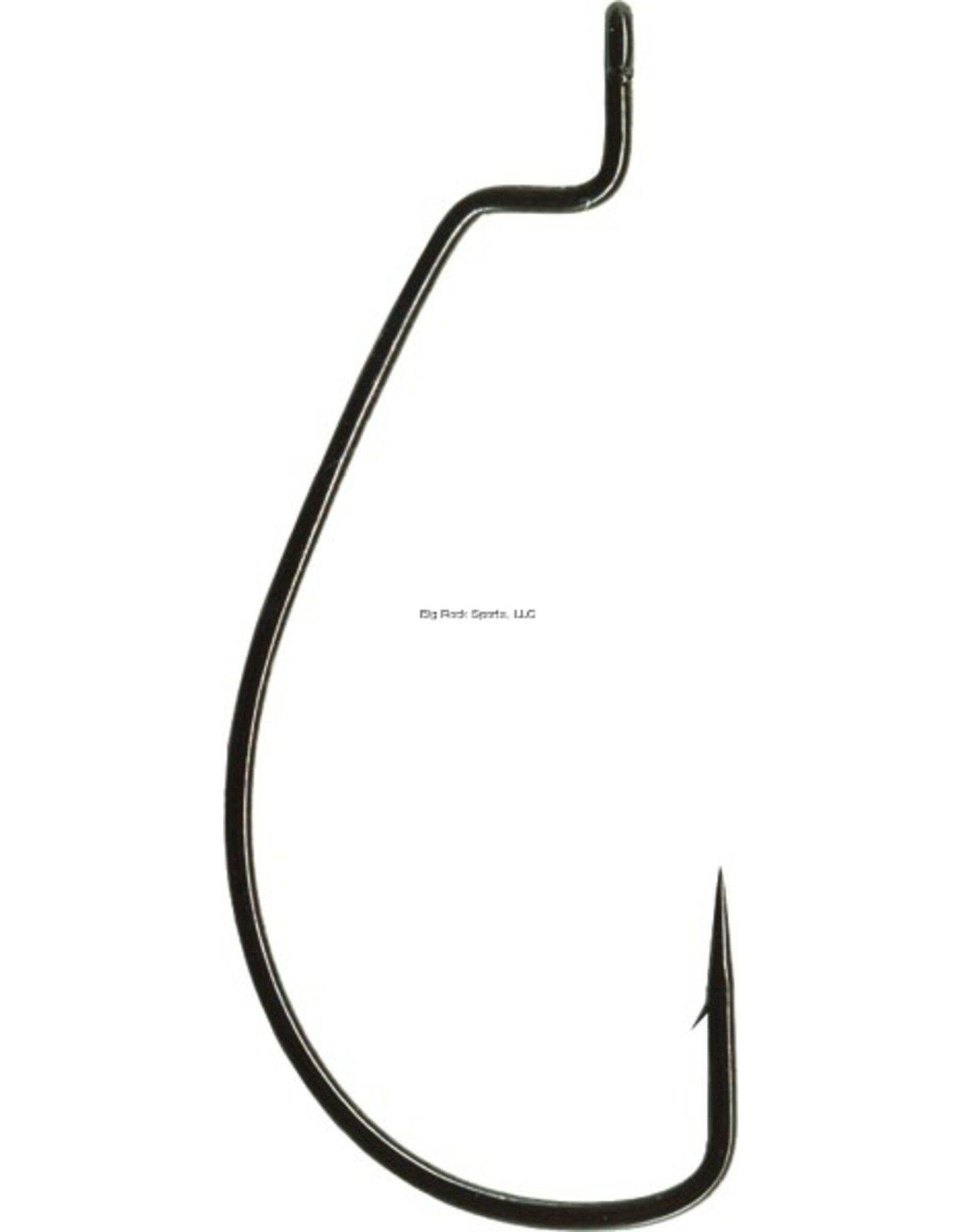 Gamakatsu Gamakatsu Black EWG 5/0 Offset Worm Hook 58415