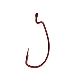 Gamakatsu Gamakatsu Red Offset EWG 4/0 Superline Worm Hook 74314