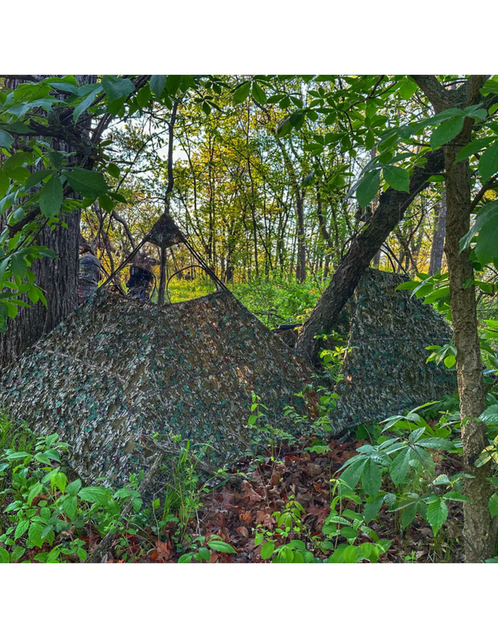 Nukem Hunting Nukem Hunting Blind - XL Mossy Oak Greenleaf 3D Leafy
