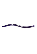 Kellys Kelly's ST102-PW Striper Pre-Rigged Plastic Worm, 5 1/2", 3 Sz 6 Hooks, Purple/White