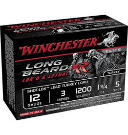 Winchester WINCHESTER LONG BEARD XR 12 GA 3" 1 3/4 OZ. #5 TURKEY LOADS W/SHOT-LOK