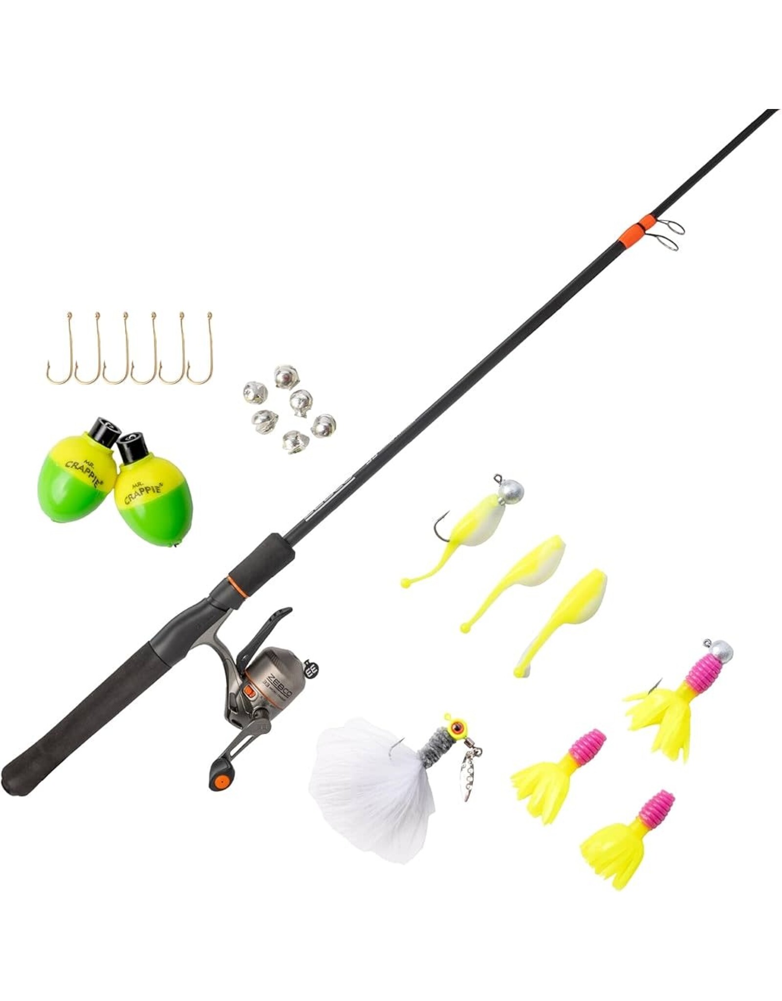 Zebco Zebco 33 Micro Trigger Panfish Kit - Mr Crappie Kit #4