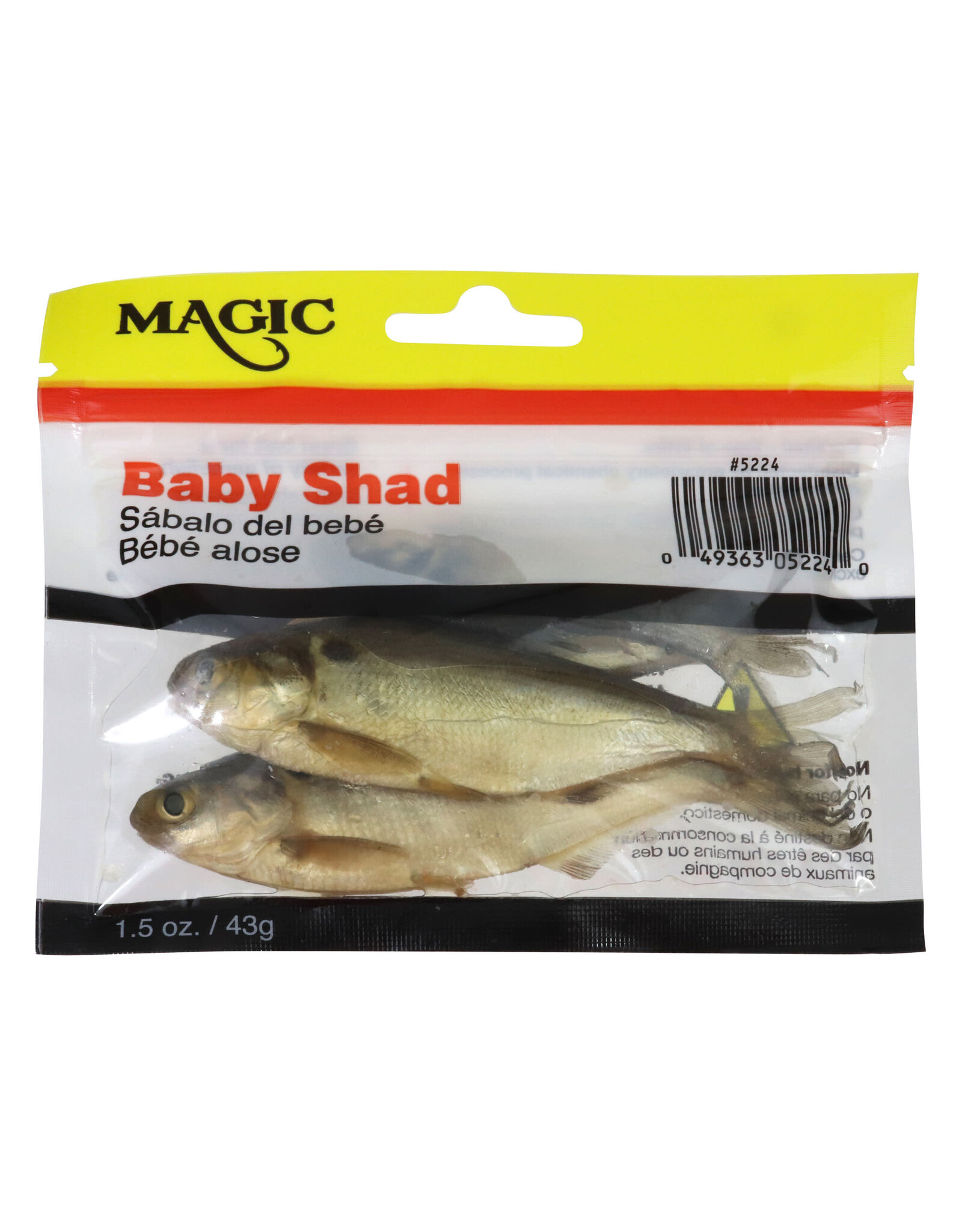Magic Magic Preserved Shad, 1.5oz Natural