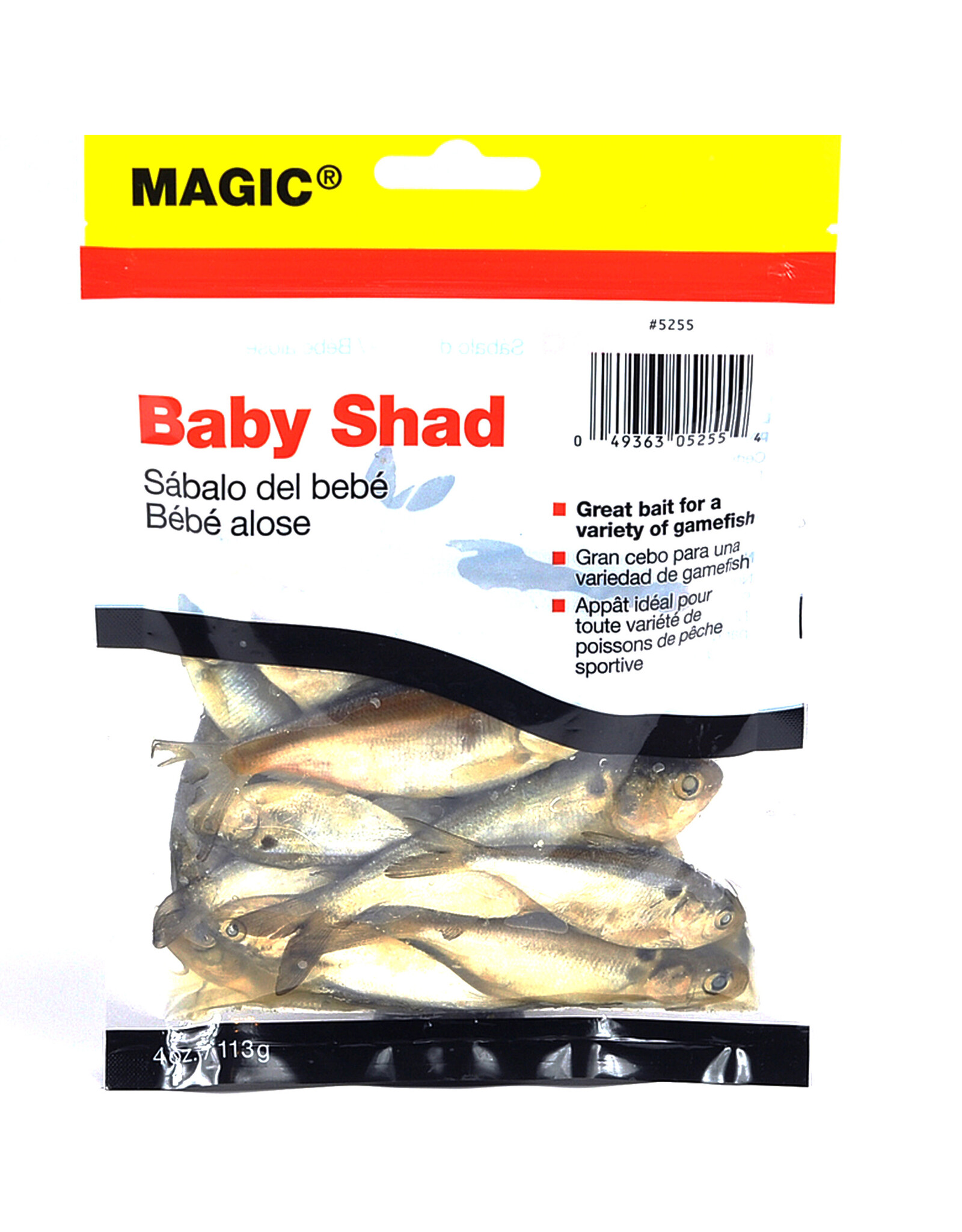 Magic Magic Preserved Shad, 4oz Natural