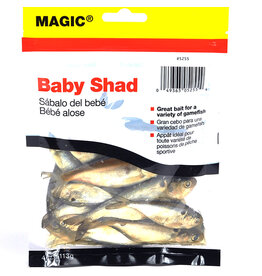 Magic Magic Preserved Shad, 4oz Natural