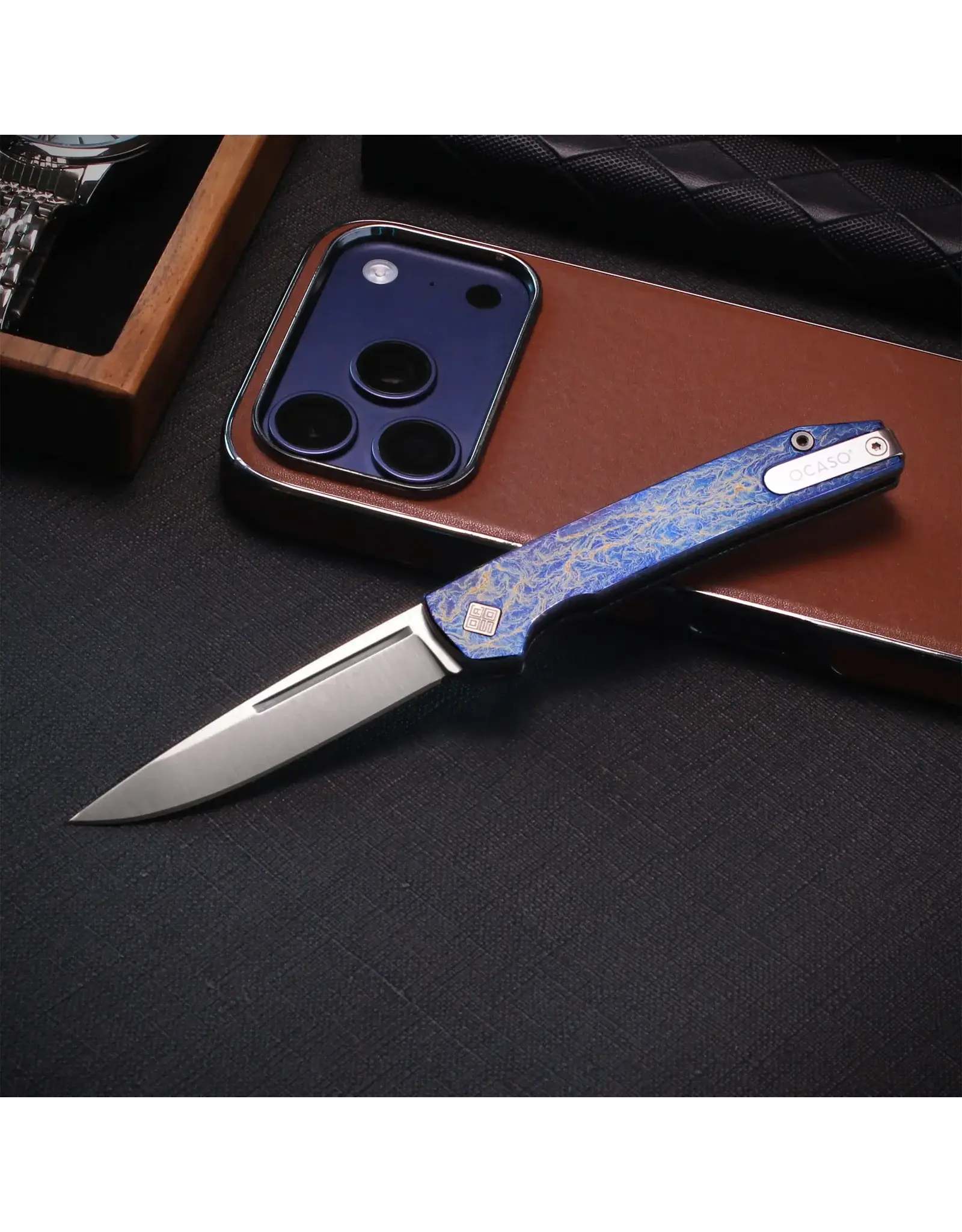 Ocaso Ocaso Sovranto Slipjoint - Anodized