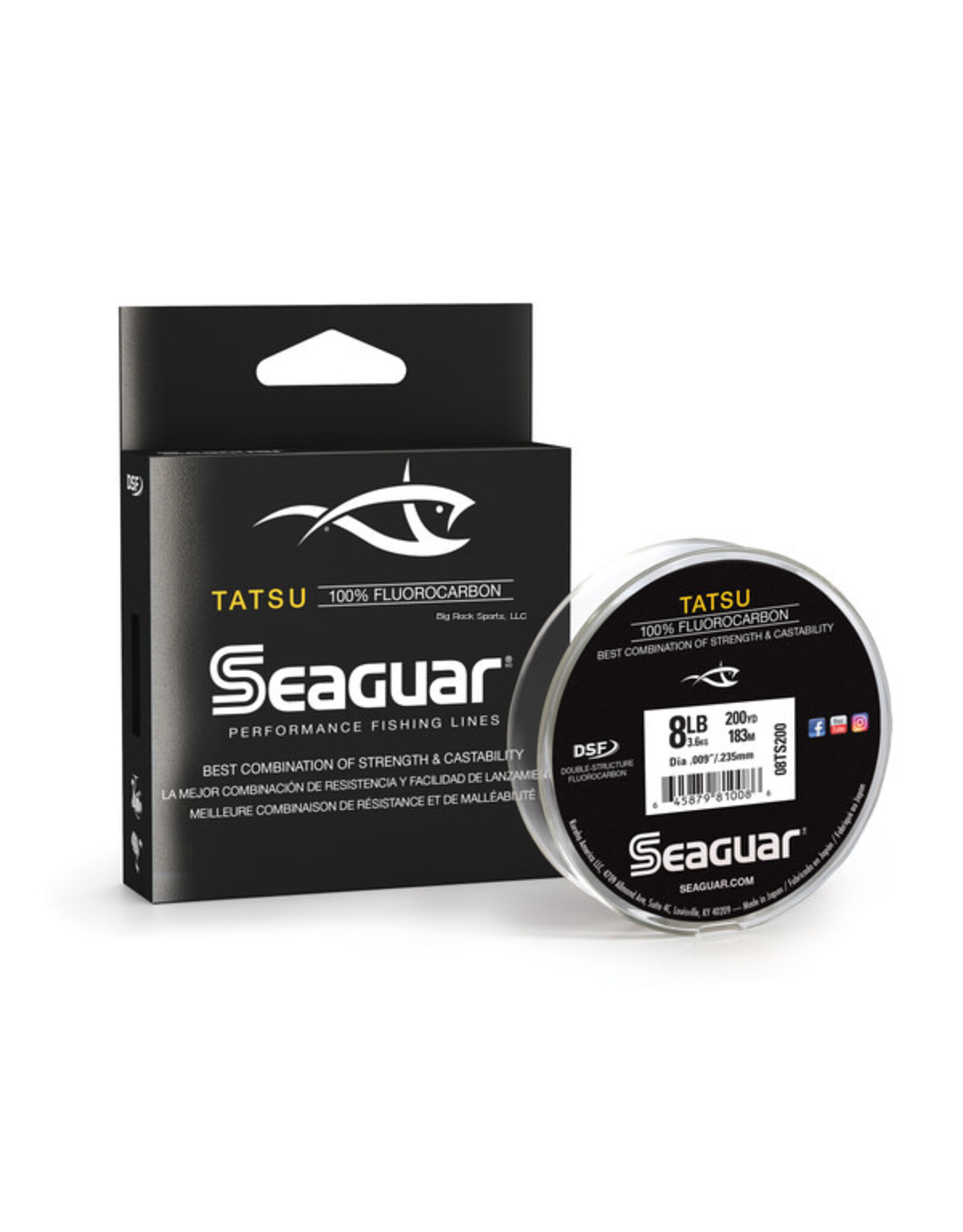Seaguar Seaguar Tatsu, 200 yd Clear 8 lb