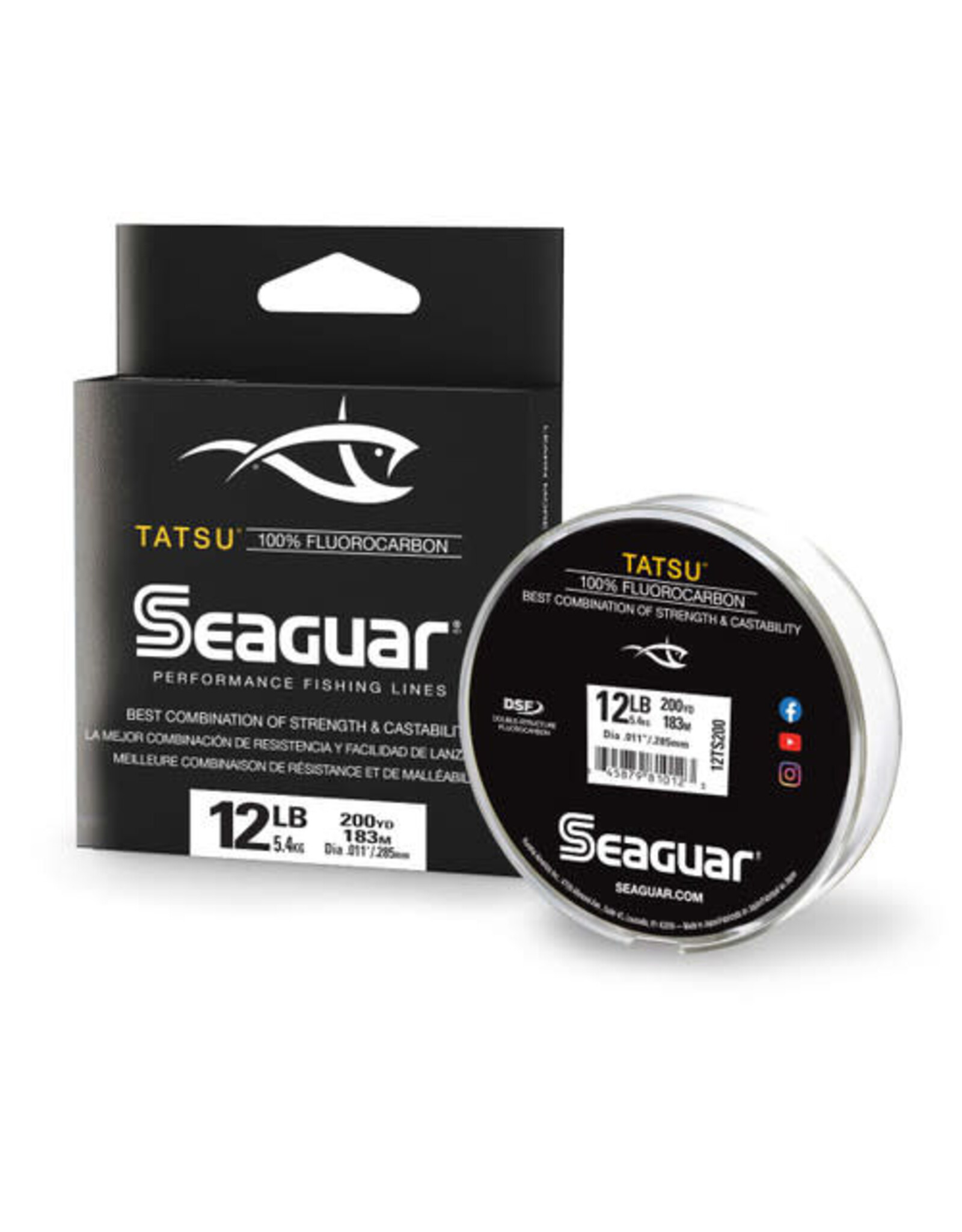 Seaguar Seaguar Tatsu, 200 yd Clear 12 lb