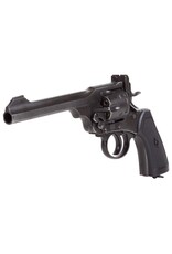 Webley Webley MKVI CO2 Pellet Revolver, Battlefield Finish, 4",  .177 Caliber Police Model