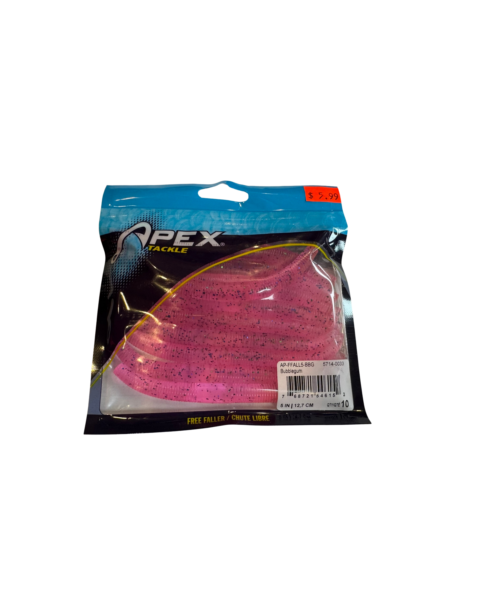 Apex Tackle Apex Free Faller 5" 10pk