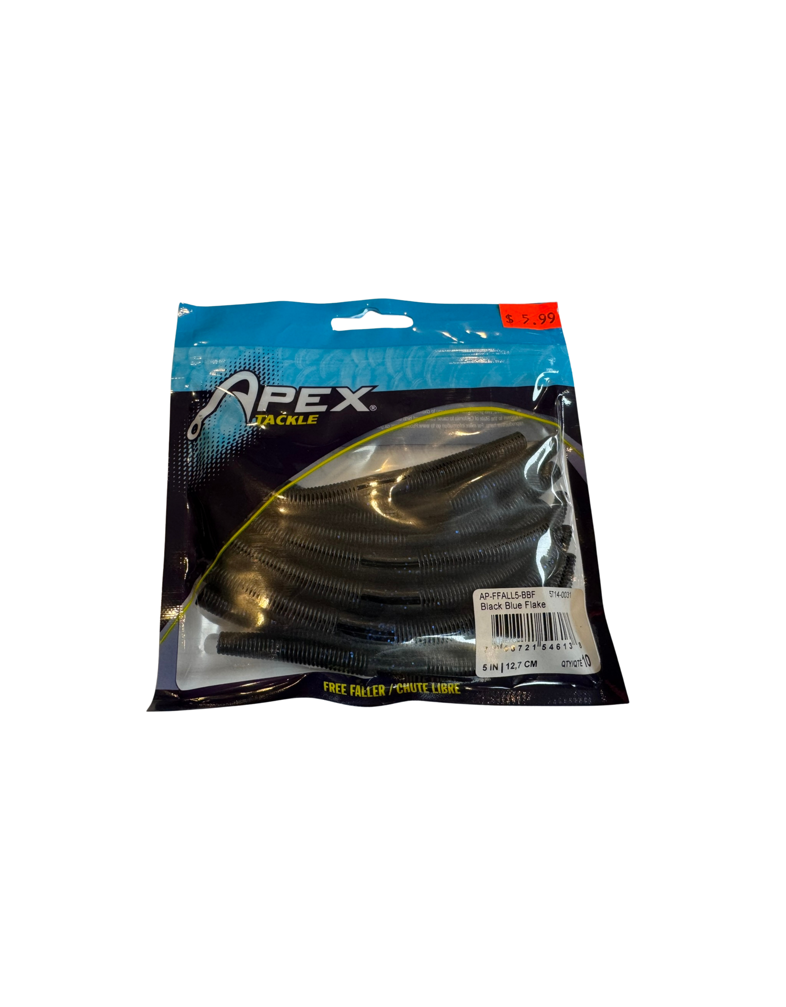 Apex Tackle Apex Free Faller 5" 10pk