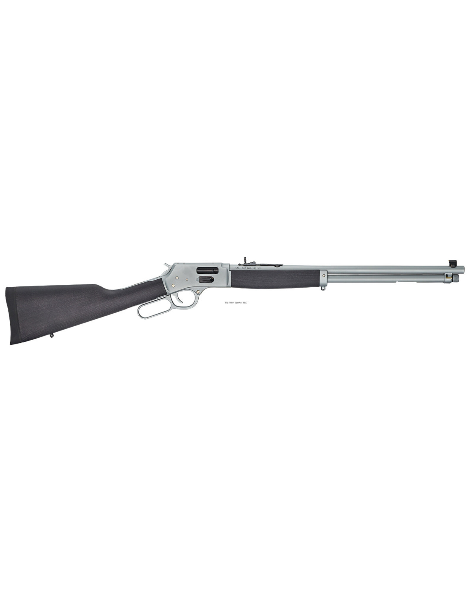 Henry Firearms Henry Big Boy All Weather Lever Action Rifle, 357 Mag, 20" Bbl, Side Gate, Chrome Plated, Stained Hardwood Stock, 10+1 Rnd