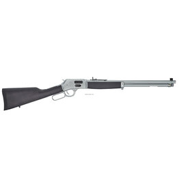 Henry Firearms Henry Big Boy All Weather Lever Action Rifle, 357 Mag, 20" Bbl, Side Gate, Chrome Plated, Stained Hardwood Stock, 10+1 Rnd