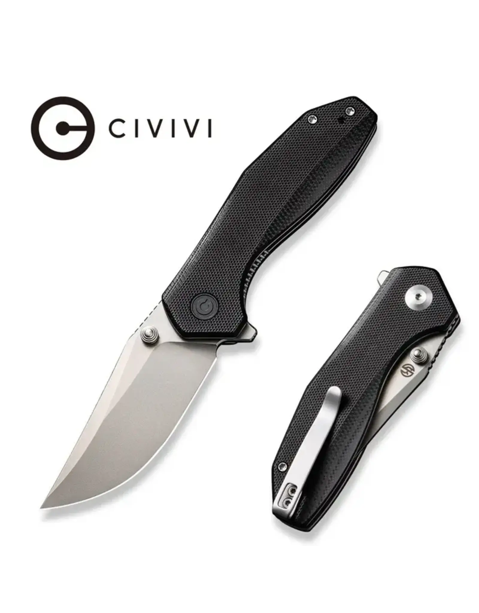 Civivi CIVIVI ODD 22 Flipper & Thumb Stud Knife G10 Handle (2.97" 14C28N Blade) C21032-1