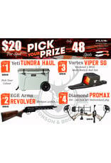 DRAW #1896 - Pick Your Prize - Yeti, EGE Arms, Vortex OR Diamond!