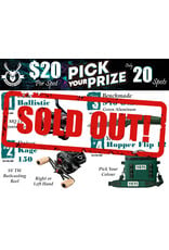 DRAW #1895 - Pick Your Prize - Diawa Ballistic, Daiwa Kage, Benchmade OR Yeti!