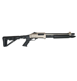 EGE EGE Arms Raider XII Break Barrel Pump Action Shotgun Folding Stock 12GA - Nickel