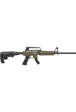 Derya Firearms Derya TM22 Feather SA Compact 22 LR 18″ Semi-Auto Rifle OD Green