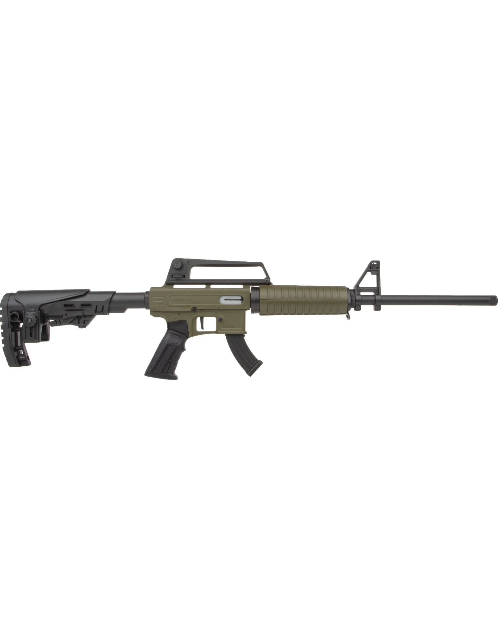 Derya Firearms Derya TM22 Feather SA Compact 22 LR 18″ Semi-Auto Rifle OD Green