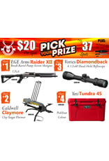 DRAW #1900 - Pick Your Prize - EGE Arms, Caldwell, Vortex OR Yeti!