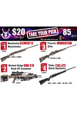 Take Your Pick - Weatherby, Wicked Ridge, Franchi OR Tikka!