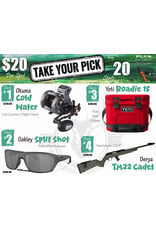 DRAW #1903 - Take Your Pick - Okuma, Oakley, Yeti OR Derya!