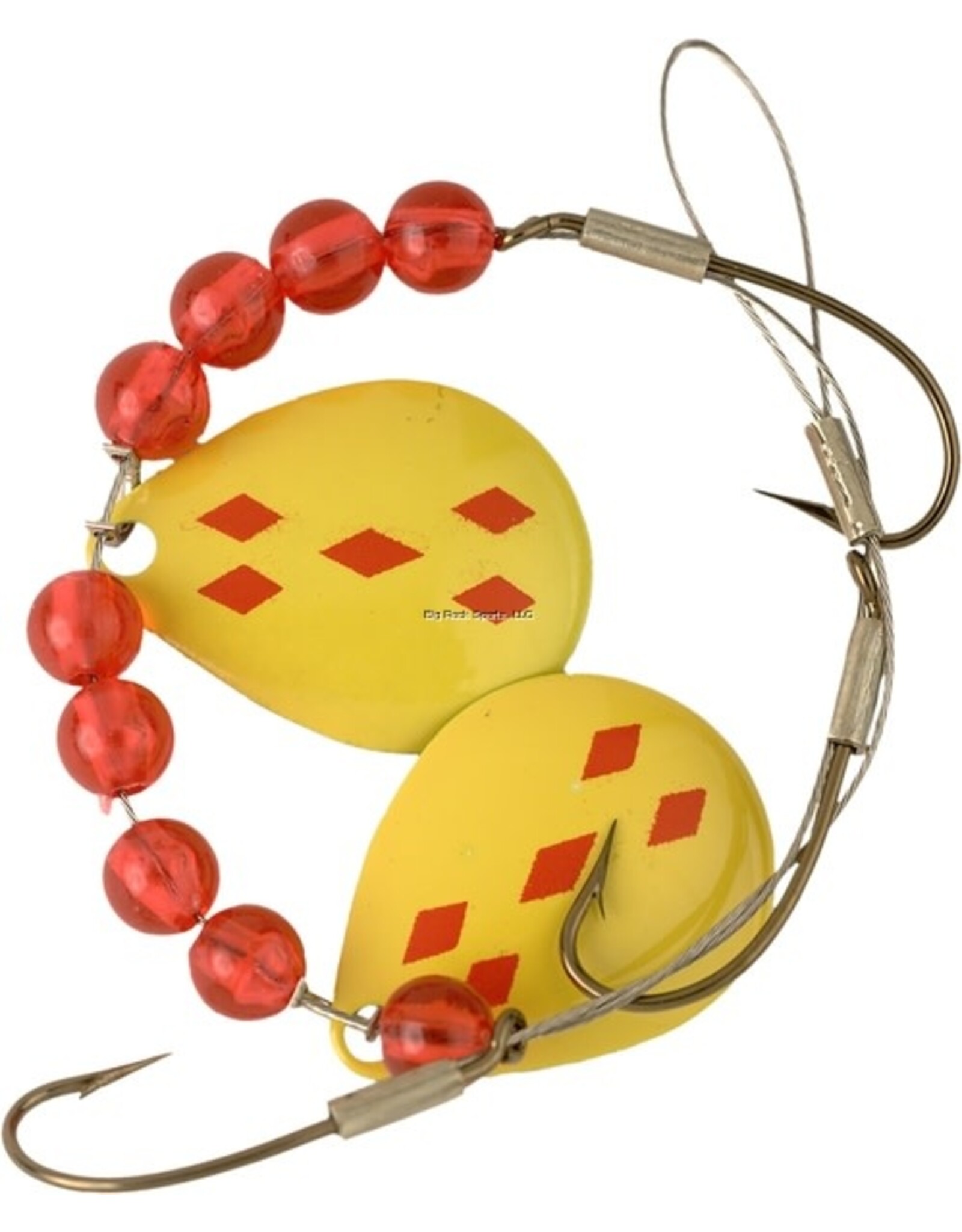 Lucky Strike Lucky Strike 701112-26 Crawler Harness Yellow/Red Diamond (5325701-26)