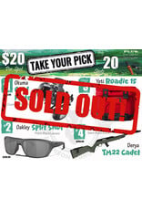 DRAW #1903 - Take Your Pick - Okuma, Oakley, Yeti OR Derya!