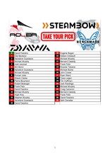 DRAW #1894 - Take Your Pick - Benchmade, Steambow, Adler OR Daiwa!