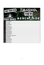 DRAW #1901 - Take Your Pick - Tactacam, Benchmade, Daiwa OR Yeti!