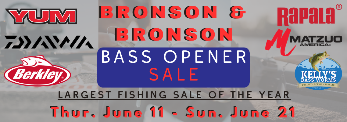 Bass Opener Sale