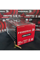 Federal Federal American Eagle 22LR 45gr Suppressor Copper Plated Solid 970fps AE22SUP1 (500 rounds)
