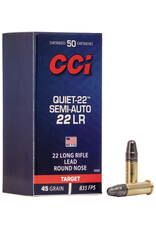 CCI CCI 975CC Semi-Auto "Quiet 22" Rimfire Ammo 22 LR, 40 Gr, LRN, 50 Rounds