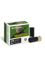 Remington Remington 20046 Pheasant Loads Shotshell 12 GA, 2-3/4 in, No. 4, 1-1/4oz, 3-3/4 Dr, 1330 fps, 25 Rnd per Box