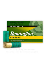 Remington Remington Buckshot 12 GA, 2 3/4", 00B, 9 Pellets 5-pack 20620