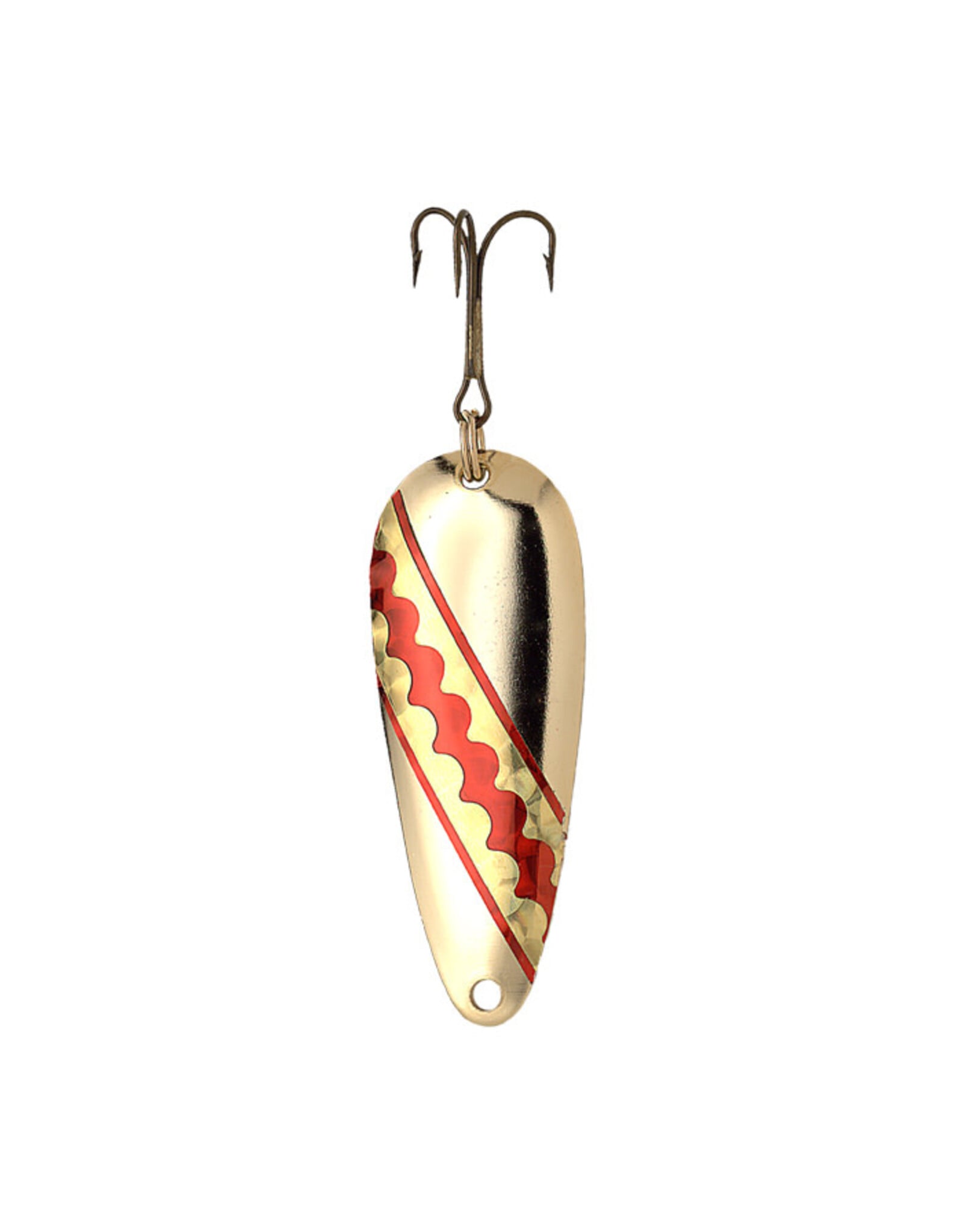 Lucky Strike Lucky Strike Bait Works Devil Bait Spoon 3" - Gold Red Tape