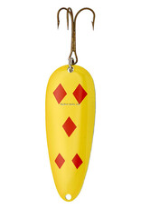 Lucky Strike Lucky Strike 2 1/2" Devil Bait - Yellow Red Diamond