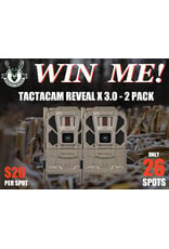 DRAW #1914 - WIN ME - Tactacam Reveal X 3.0 - 2 Pack! (June)