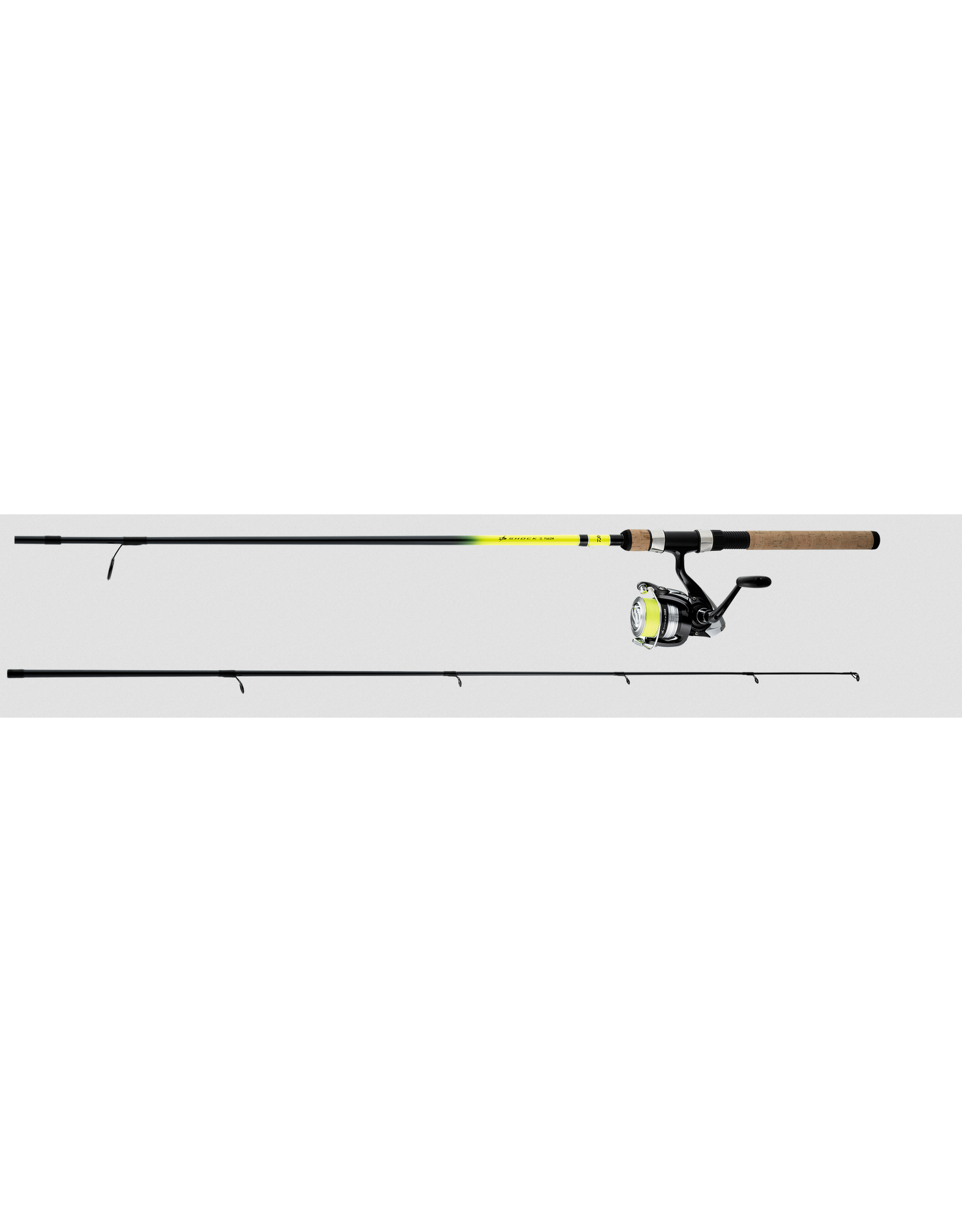 Daiwa Daiwa D-Shock II With Braided Line Spinning Combo