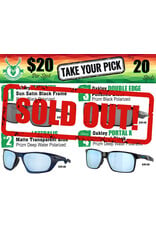 DRAW #1913 - Take Your Pick - OAKLEY - Pick 1 of 4!