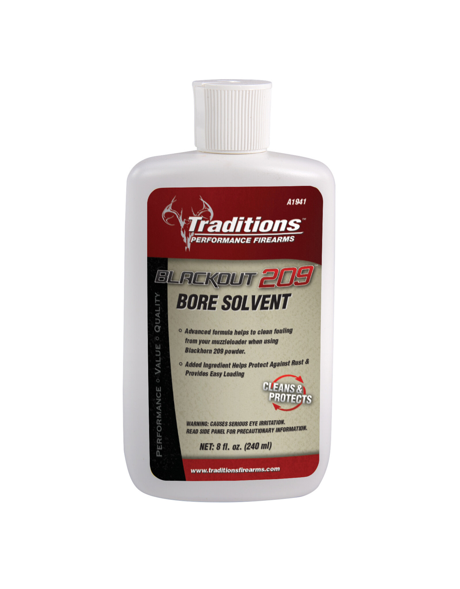 Traditions Performance Firearms Traditions Blackout 209 Bore Solvent 8oz (240ml) A1941F